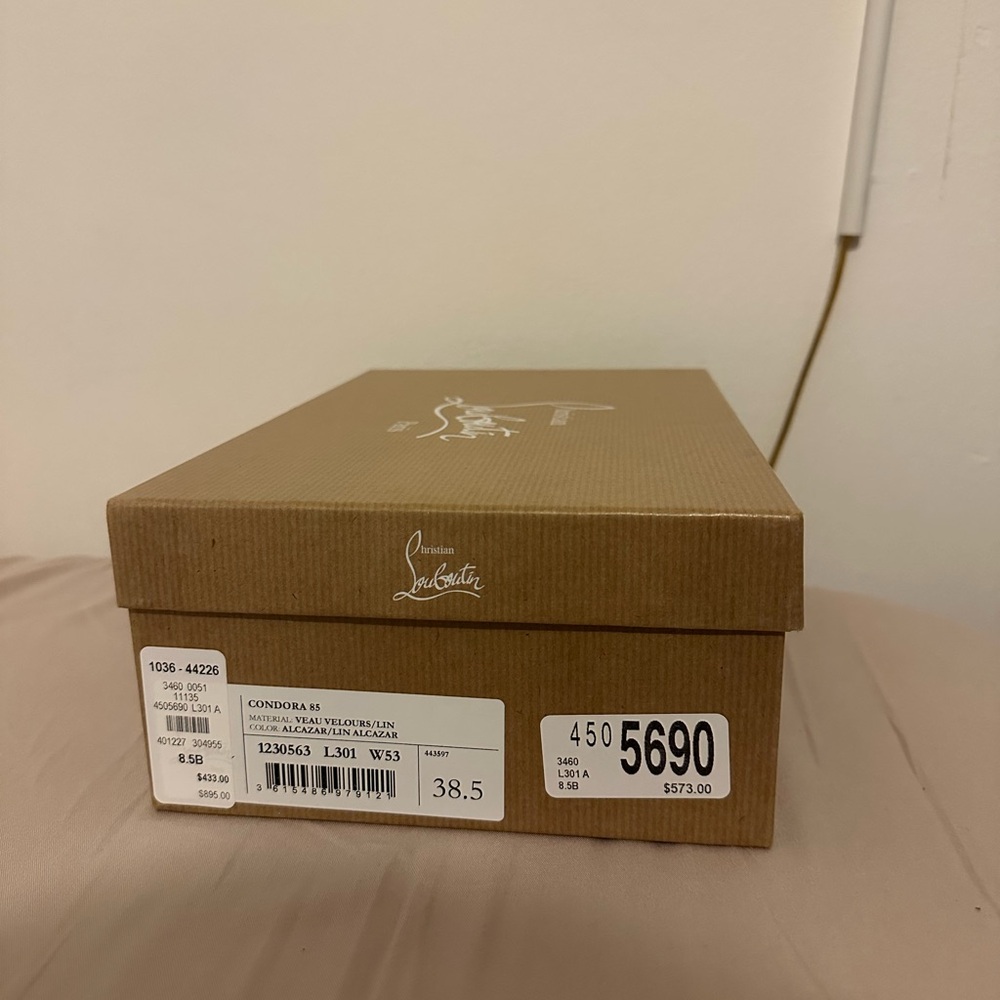 Christian Louboutin Box L 11 1/2' W 7 1/2' H 4'